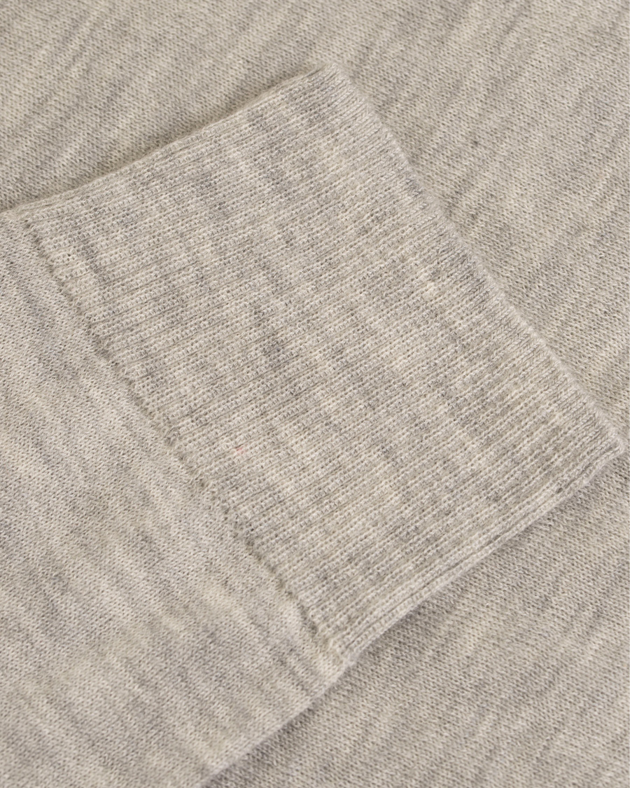 Herre | Gensere | GANT Diamond G | Extra Fine Cashmere Crew Neck Light Grey Melange