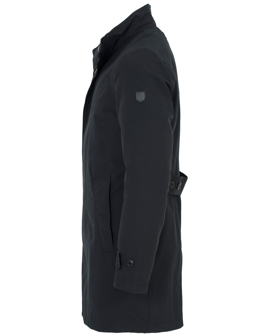 Herre | Jakker | GANT | The Seeter Raincoat Black
