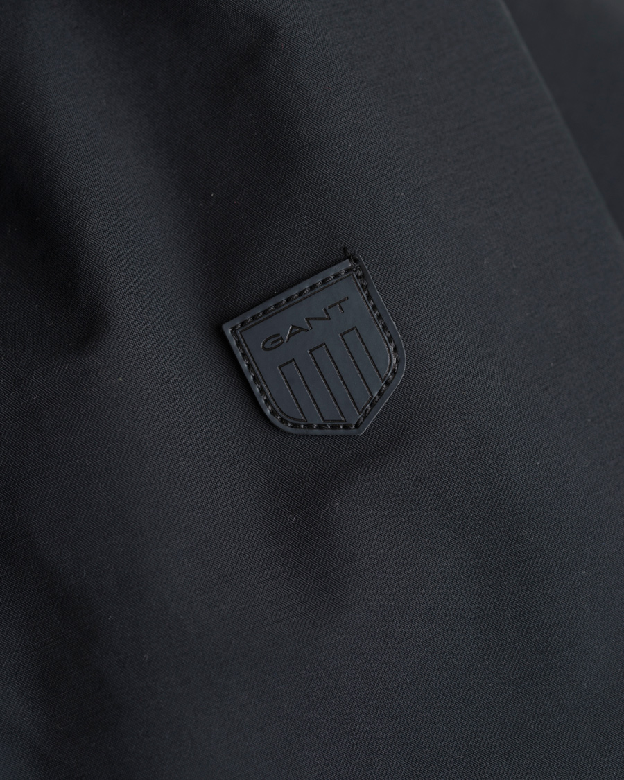 Herre | Jakker | GANT | The Seeter Raincoat Black