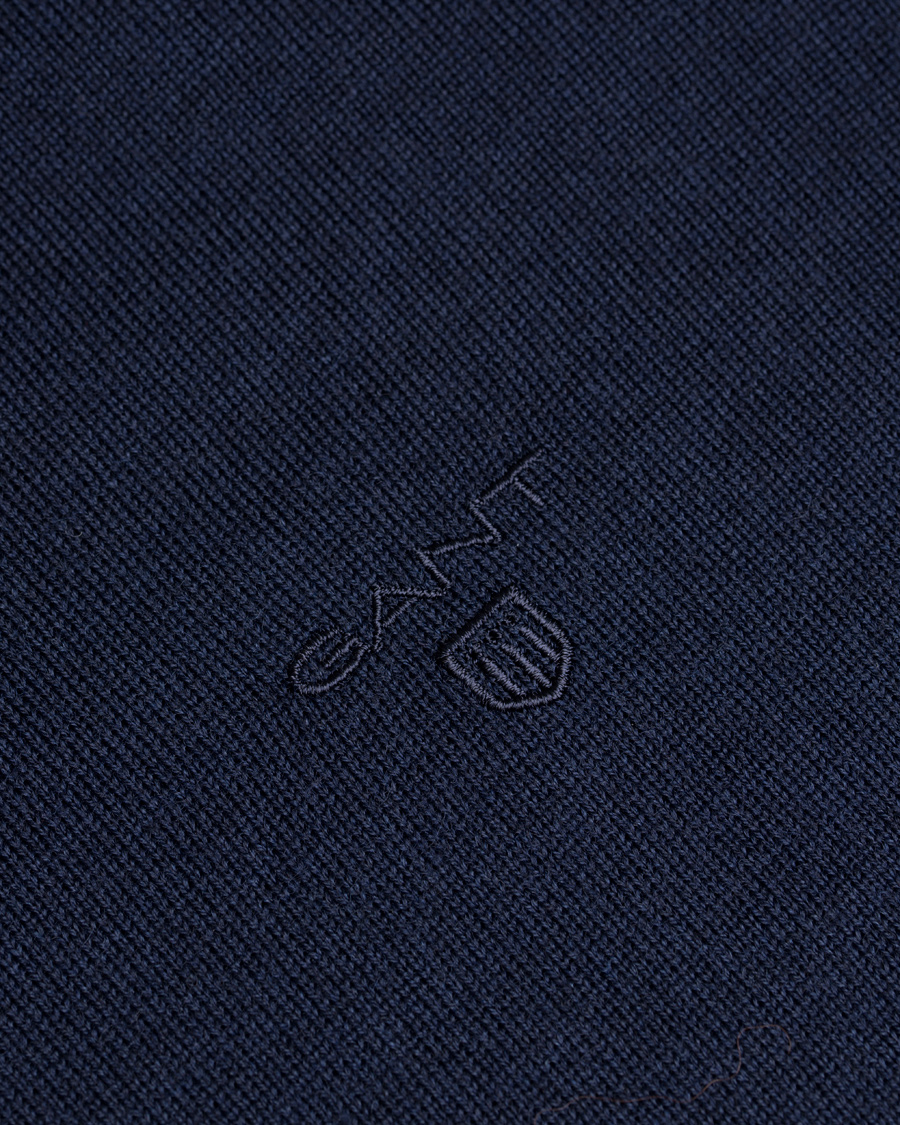 Herre | Gensere | GANT | Fine Merino Wool Turtleneck Marine