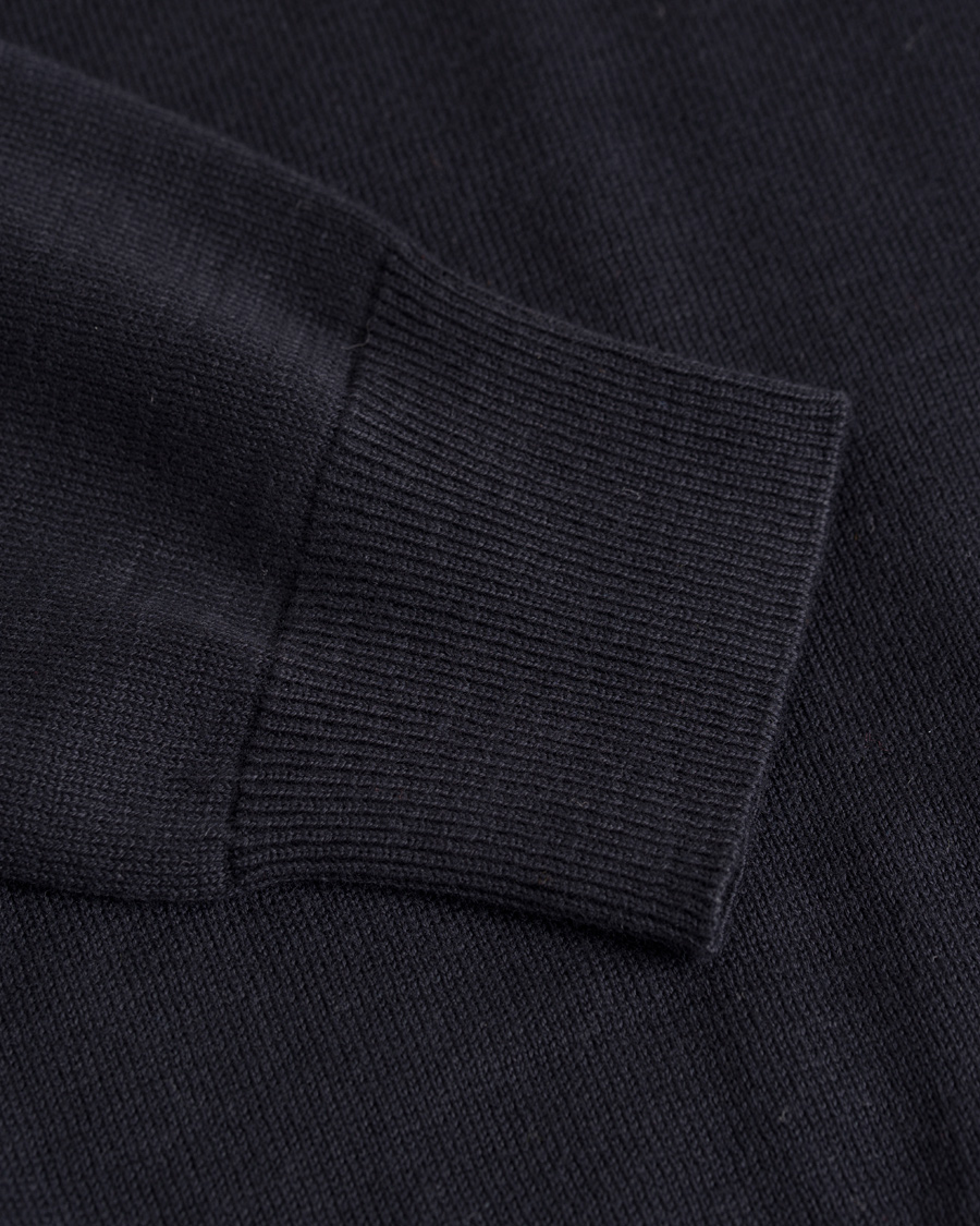 Herre | Gensere | GANT | Lightweight Cotton V-Neck Navy