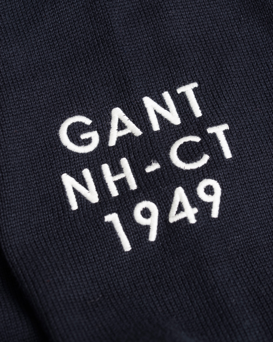 Herre | Gensere | GANT | American Flag Sweater Navy