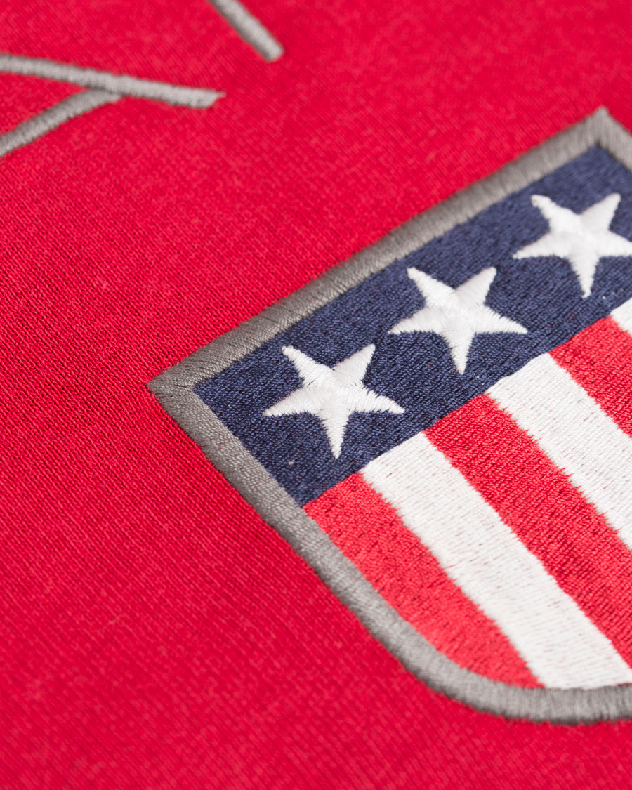 Herre | Gensere | GANT | Shield Sweat Hoodie Thunder Red