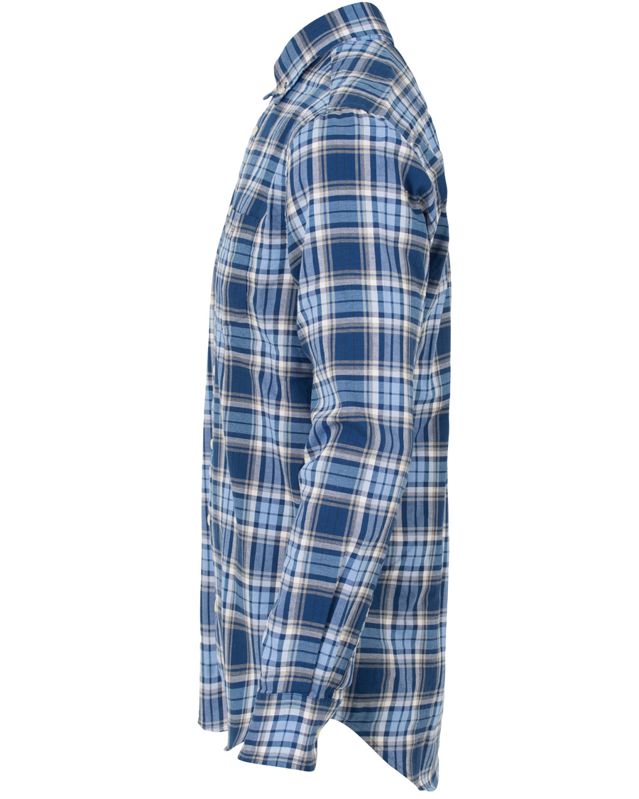 Herre | Skjorter | GANT | Tech Prep Oxford Gingham Regular Fit Shirt Yale Blue