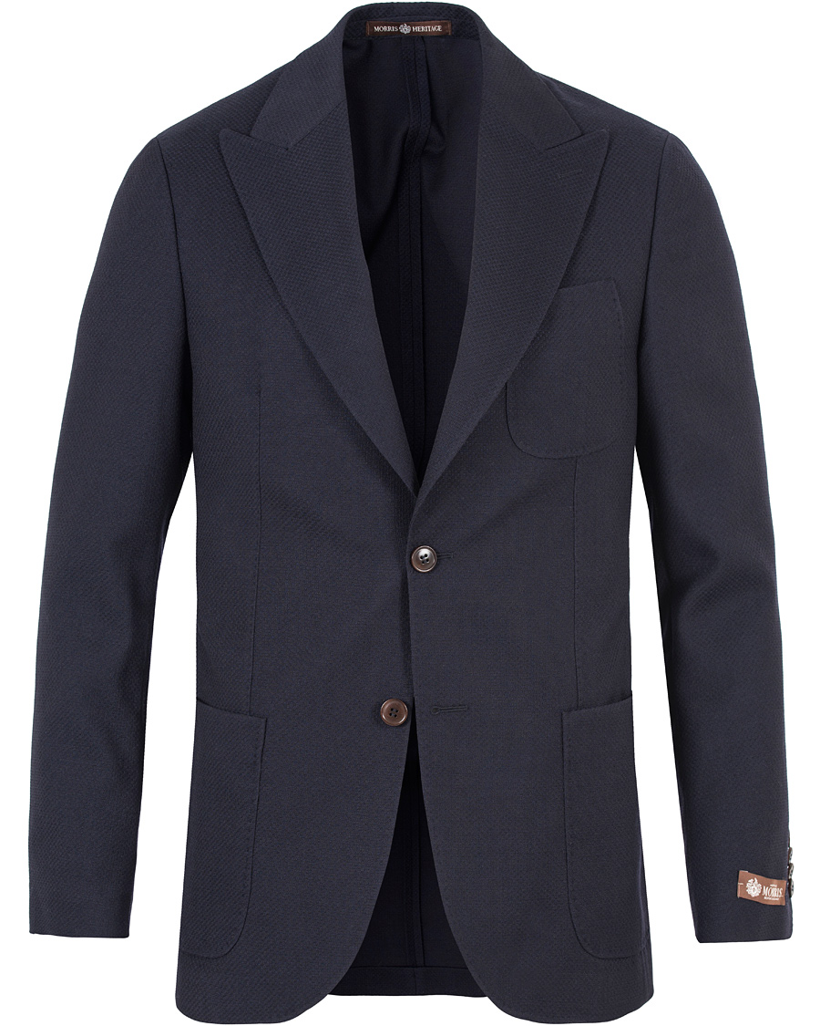 Herre | Dressjakker | Morris Heritage | Mike Structured Blazer Dark Navy