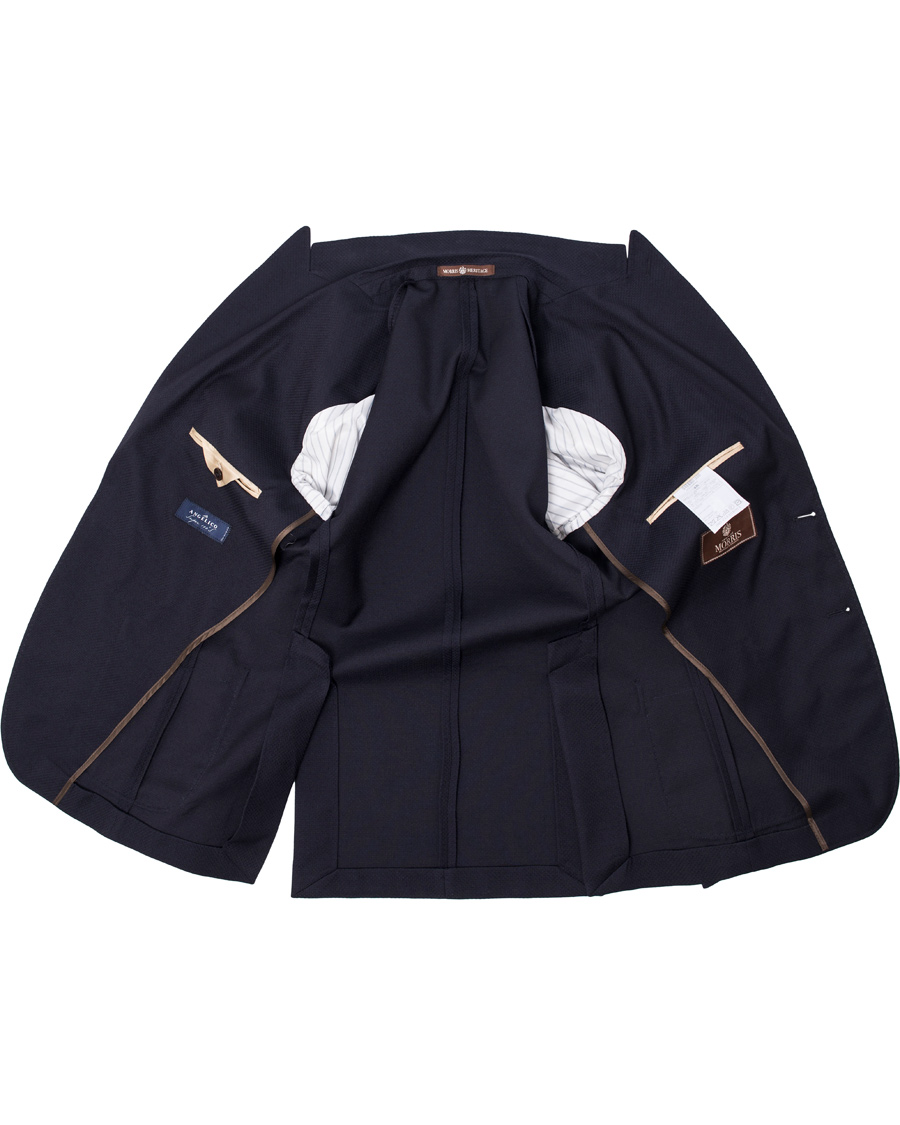 Herre | Dressjakker | Morris Heritage | Mike Structured Blazer Dark Navy