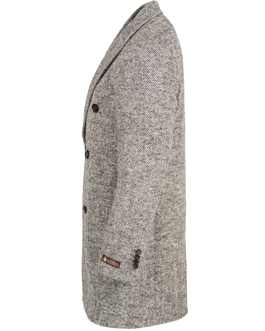 Herre | Jakker | Morris Heritage | Herringbone Coat Blazer Grey