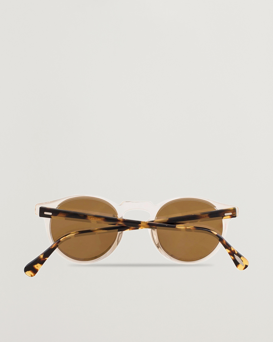 Herre | Solbriller | Oliver Peoples | Gregory Peck Sunglasses Honey/Gold Mirror