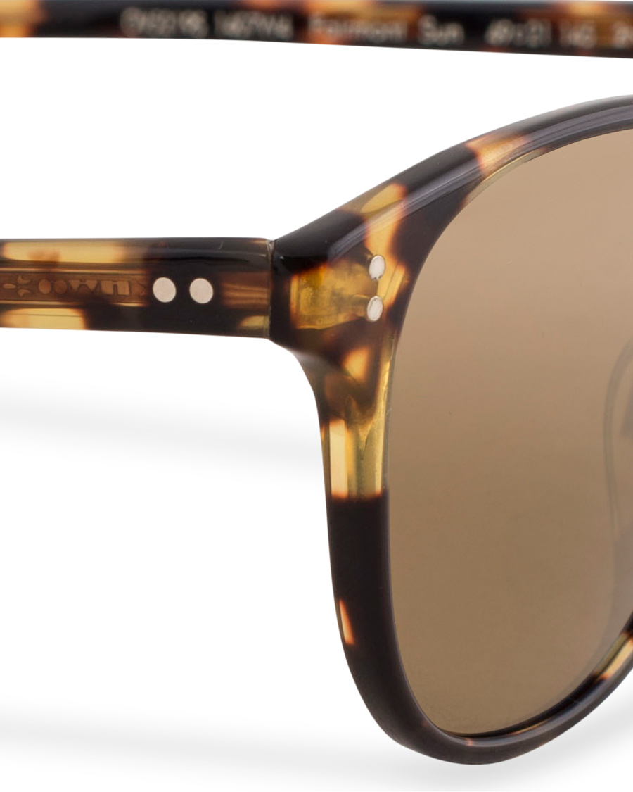 Herre | Oliver Peoples Fairmont Sunglasses Vintage Havana/Gold Mirror | Oliver Peoples | Fairmont Sunglasses Vintage Havana/Gold Mirror