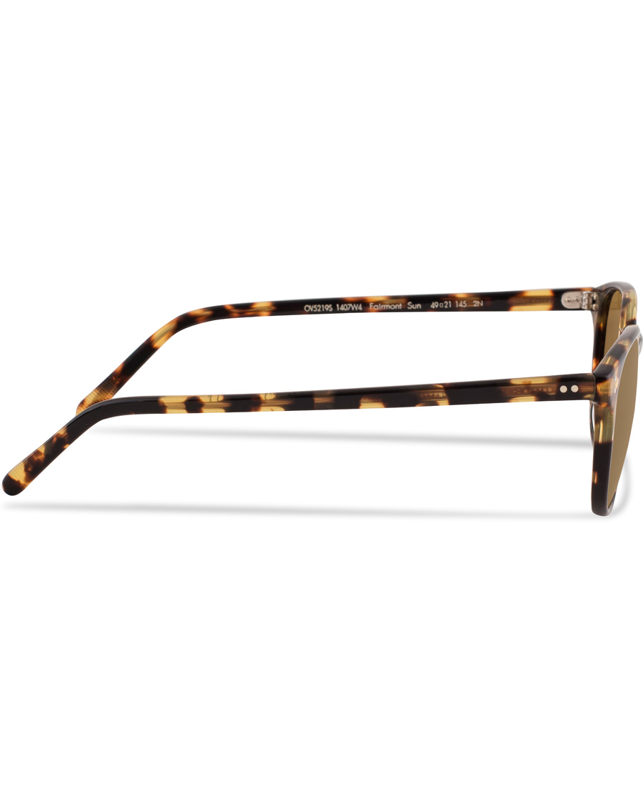 Herre | Oliver Peoples Fairmont Sunglasses Vintage Havana/Gold Mirror | Oliver Peoples | Fairmont Sunglasses Vintage Havana/Gold Mirror