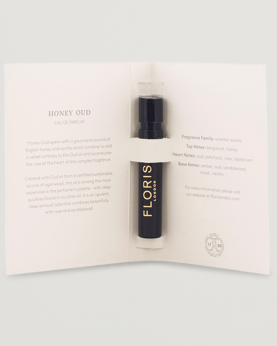Herre | Parfyme | | Floris London Honey Oud Eau de Parfum 1,2ml Sample
