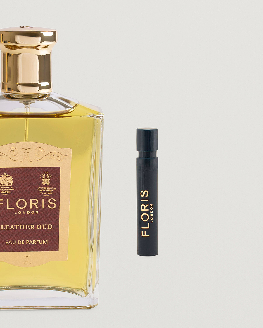 Herre | Gamle produktbilder |  | Floris London Leather Oud Eau de Parfum 1,2ml Sample