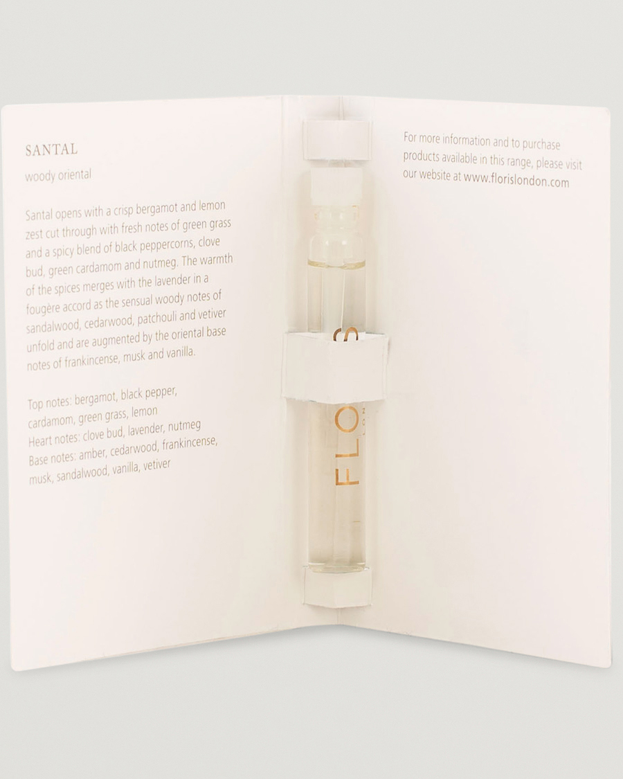 Herre | | | Floris London Santal Eau de Toilette 1,2ml Sample