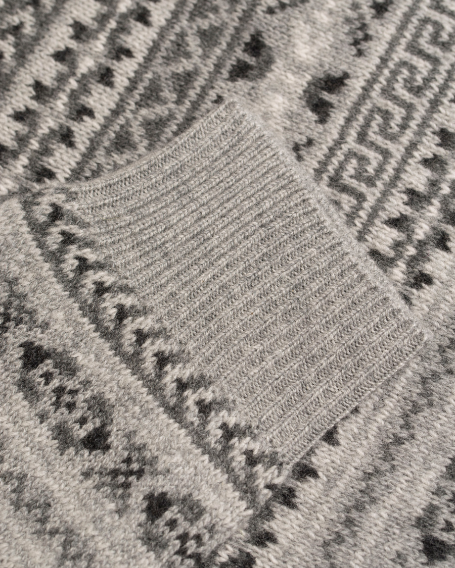 Herre | Gensere | Polo Ralph Lauren | Fairisle Crewneck Grey