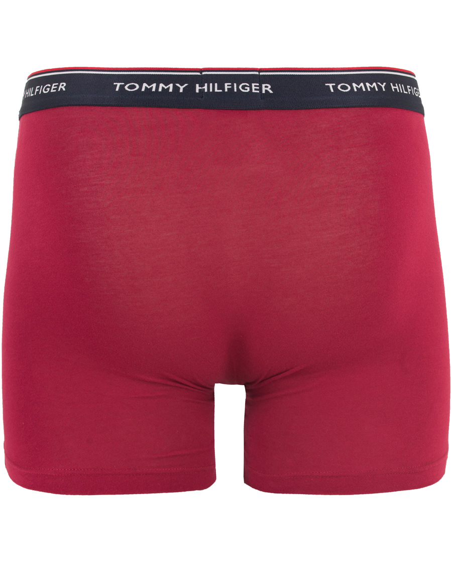 Herre | Undertøy | Tommy Hilfiger | Premium Ess Trunk 3-Pack Alaska Blue/Ruba Red/Blue