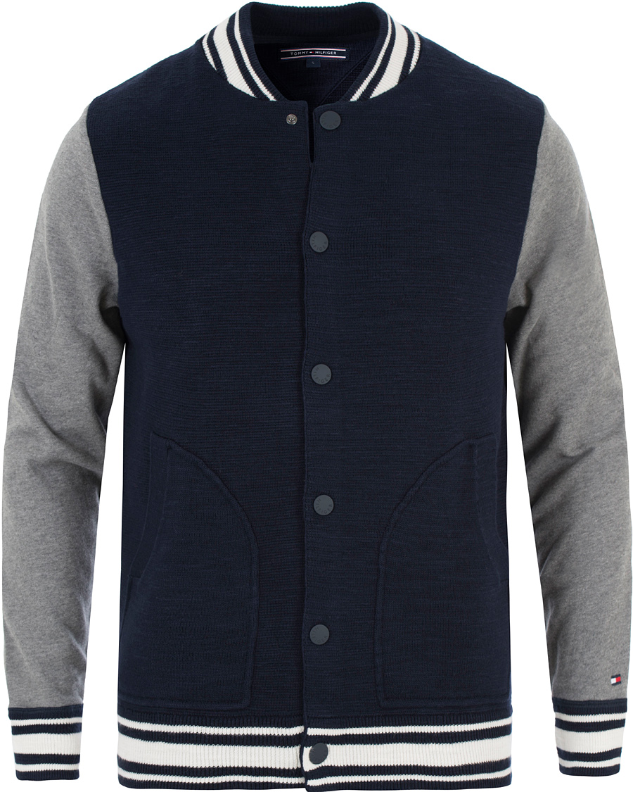 Herre | Gensere | Tommy Hilfiger | Bas Baseball Jacket Navy Blazer
