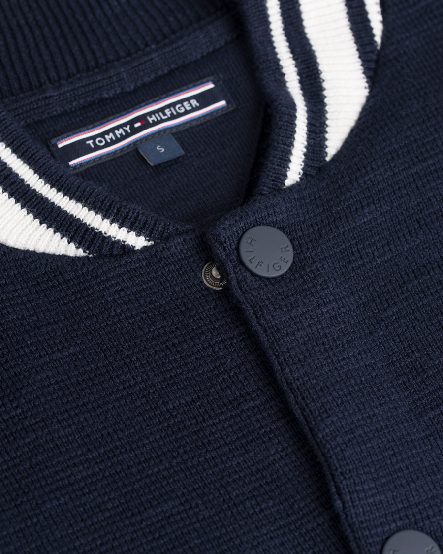 Herre | Gensere | Tommy Hilfiger | Bas Baseball Jacket Navy Blazer