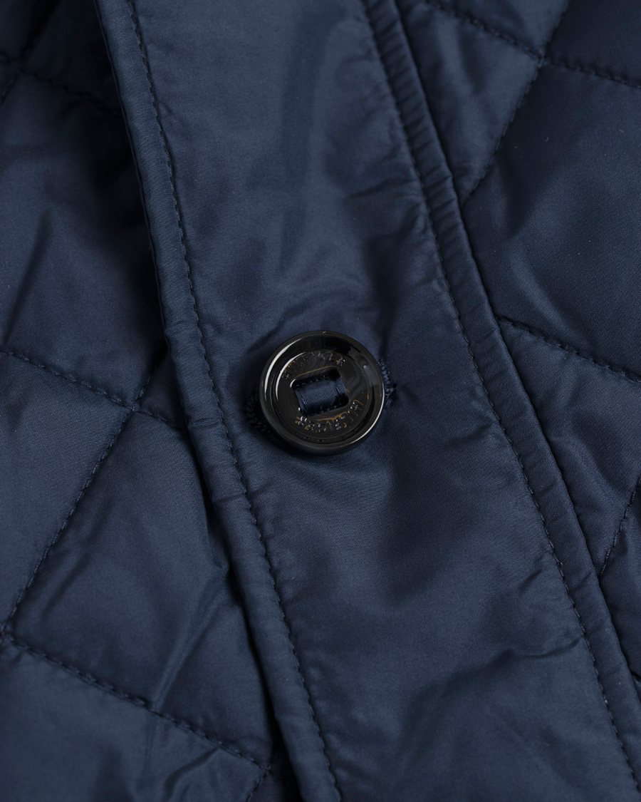 Herre | Jakker | Tommy Hilfiger | Diamond Quilted Bomber Jacket Navy Blazer