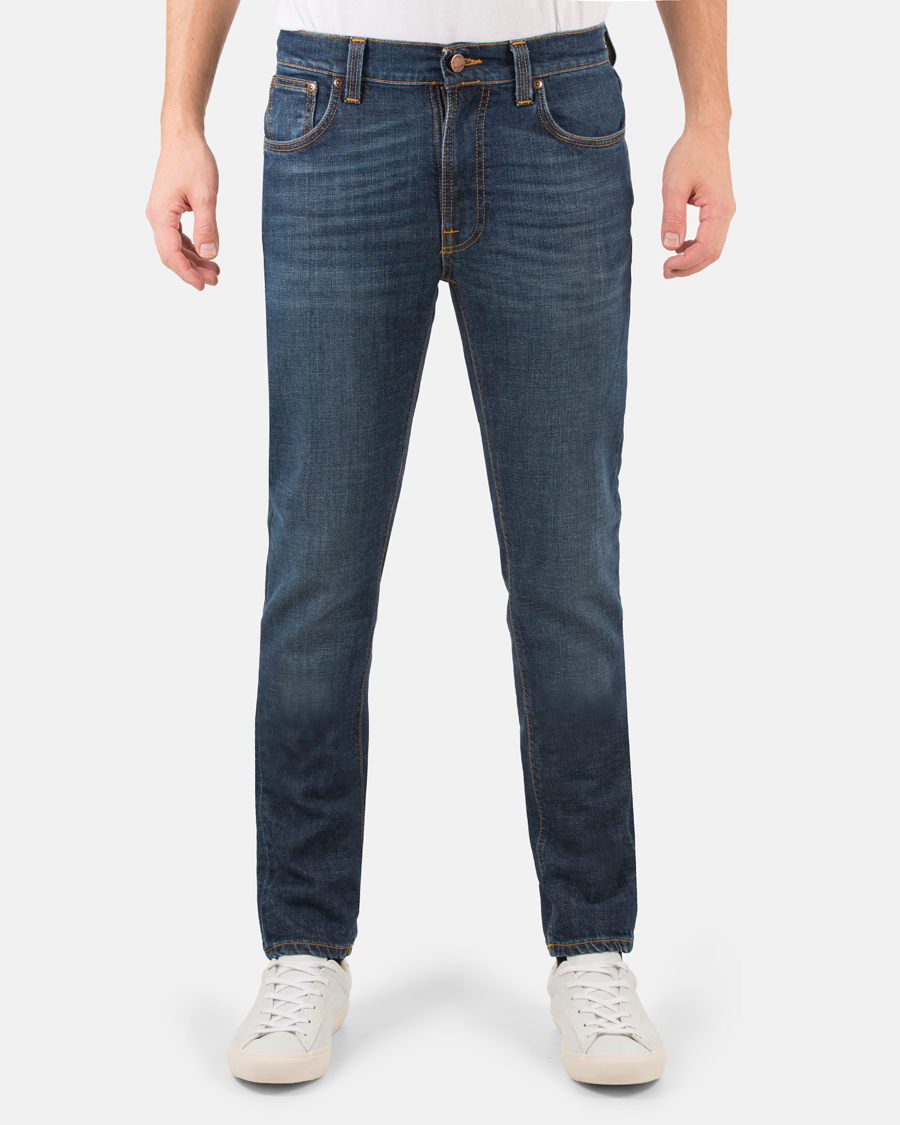 Herre | Jeans | Nudie Jeans | Lean Dean Organic Slim Fit Stretch Jeans Mellow O