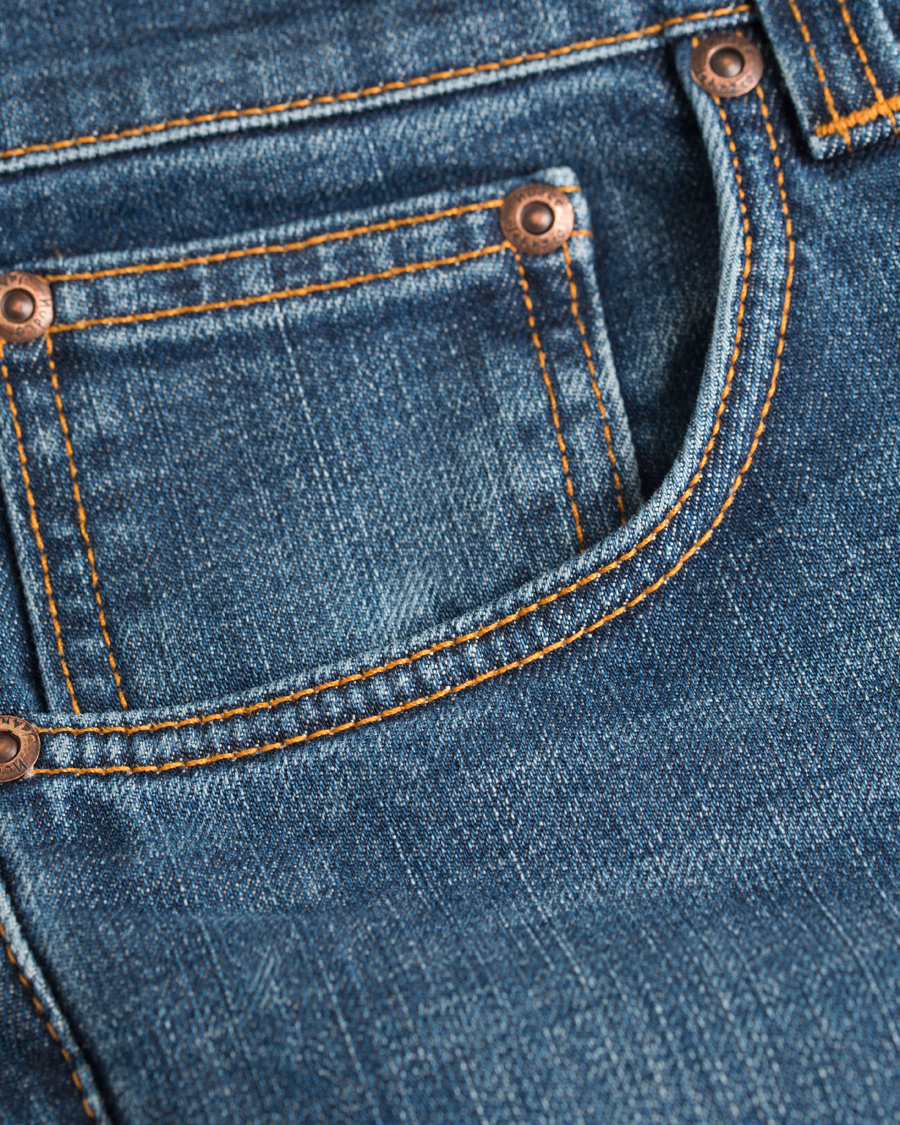 Herre | Jeans | Nudie Jeans | Lean Dean Organic Slim Fit Stretch Jeans Mellow O