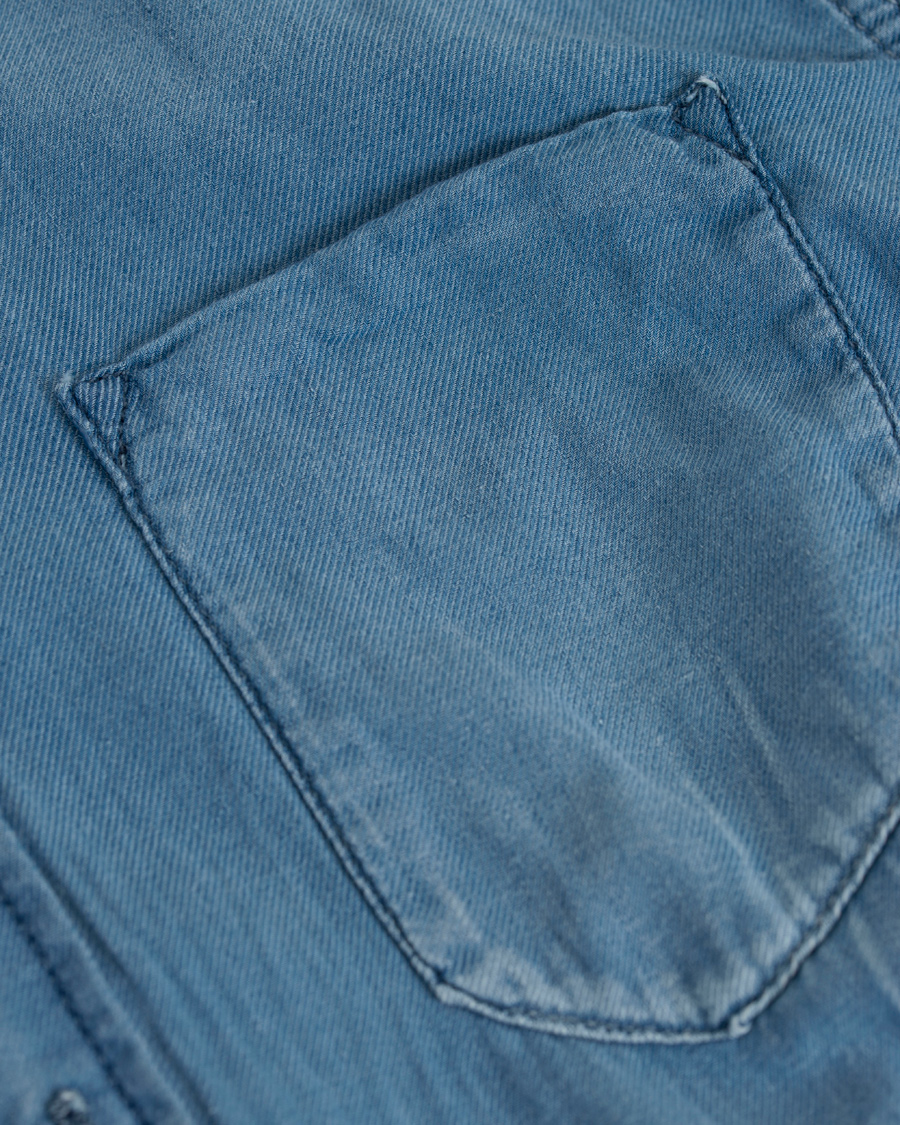 Herre | Skjorter | Nudie Jeans | Henry Indigo Chambray Shirt Light Blue