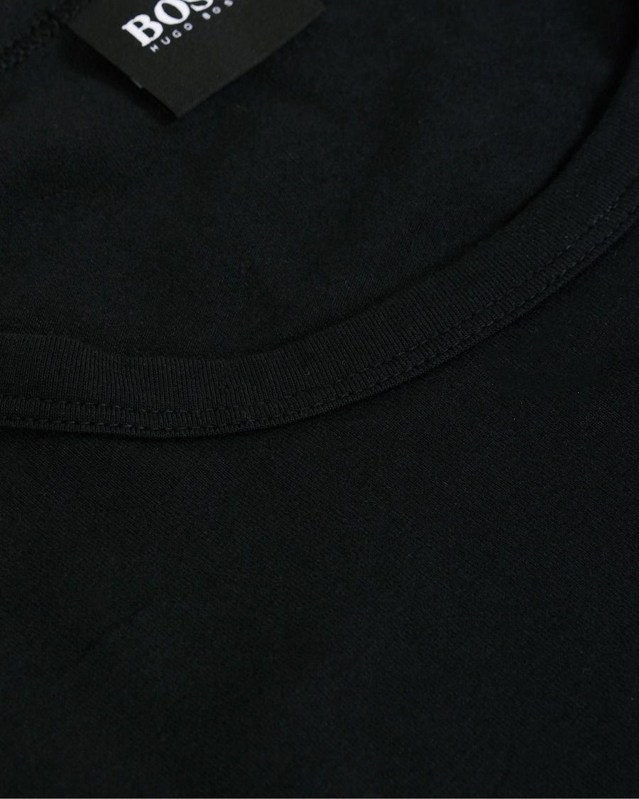 Herre | T-Shirts | BOSS BLACK | BOSS 2-Pack Crew Neck Slim Fit Tee Black