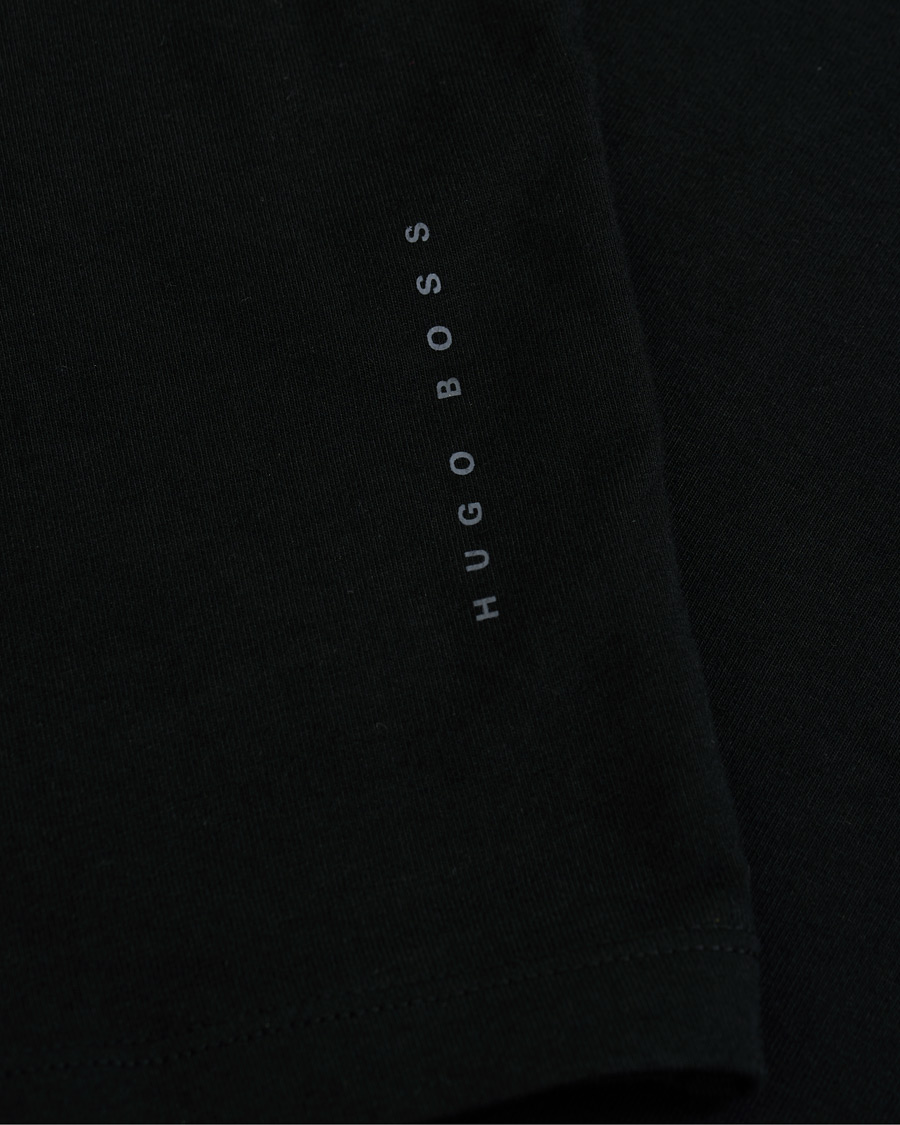 Herre | T-Shirts | BOSS BLACK | BOSS 2-Pack Crew Neck Slim Fit Tee Black