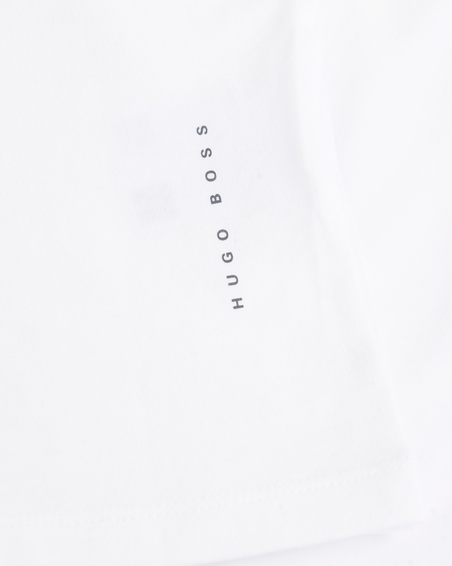 Herre | T-Shirts | BOSS BLACK | BOSS 2-Pack V-Neck Slim Fit Tee White