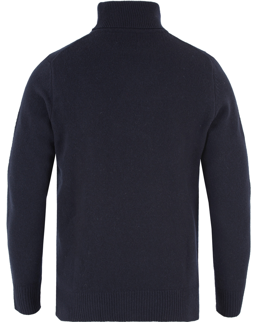 Herre | Gensere | NN07 | Argyle Rollneck Navy