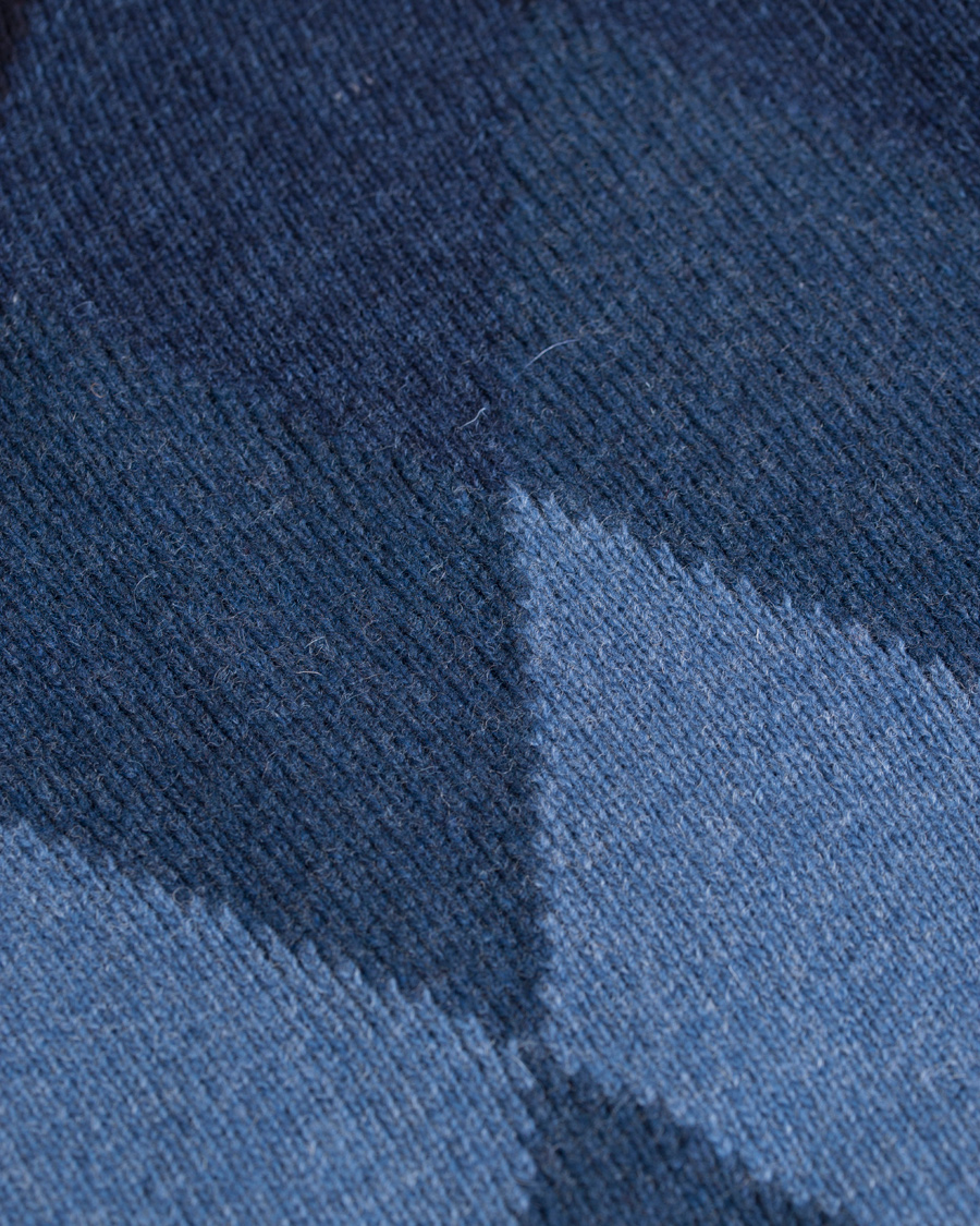Herre | Gensere | NN07 | Argyle Rollneck Navy
