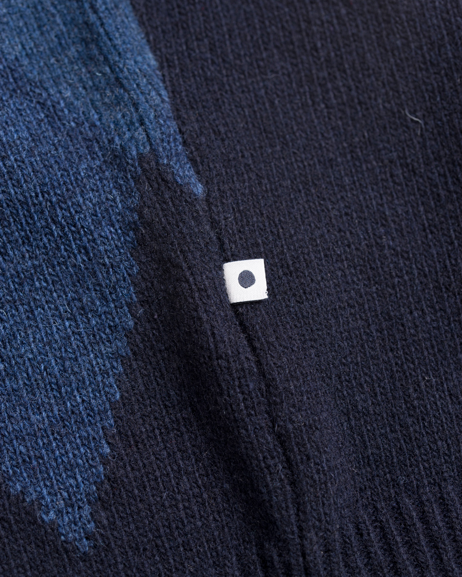 Herre | Gensere | NN07 | Argyle Rollneck Navy