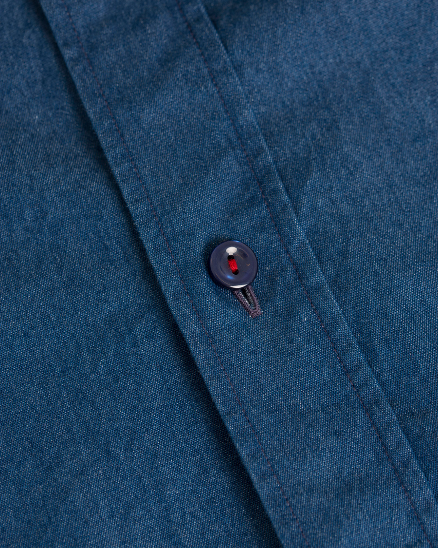 Herre | Skjorter | Eton | Slim Fit Denim Shirt Blue