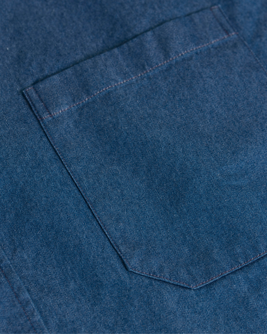 Herre | Skjorter | Eton | Slim Fit Denim Shirt Blue