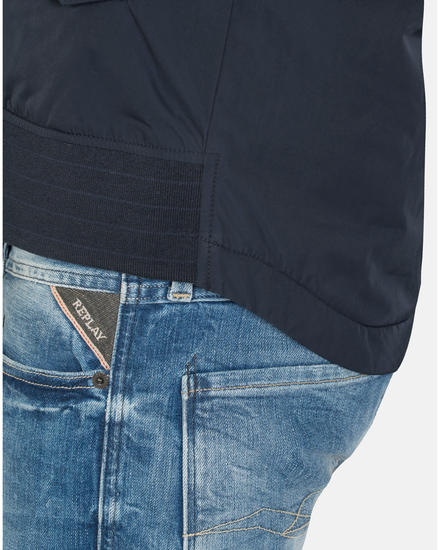 Herre | Jakker | GANT Rugger | R. College Jacket Evening Blue