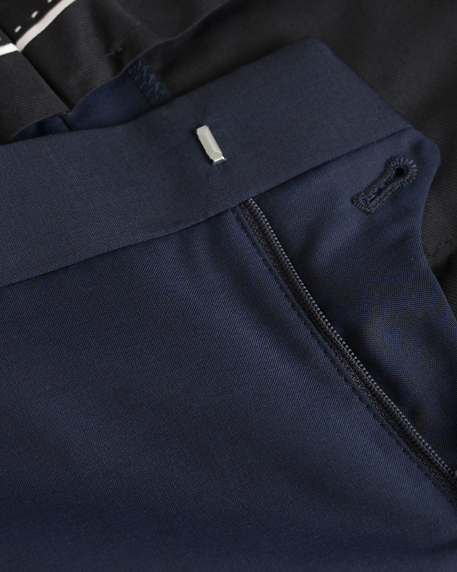 Herre | Bukser | Tiger of Sweden | Gordon 5 Tuxedo Trousers Blue