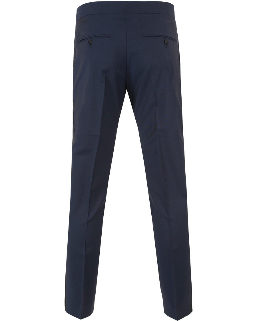 Herre | Bukser | Tiger of Sweden | Gordon 5 Tuxedo Trousers Blue