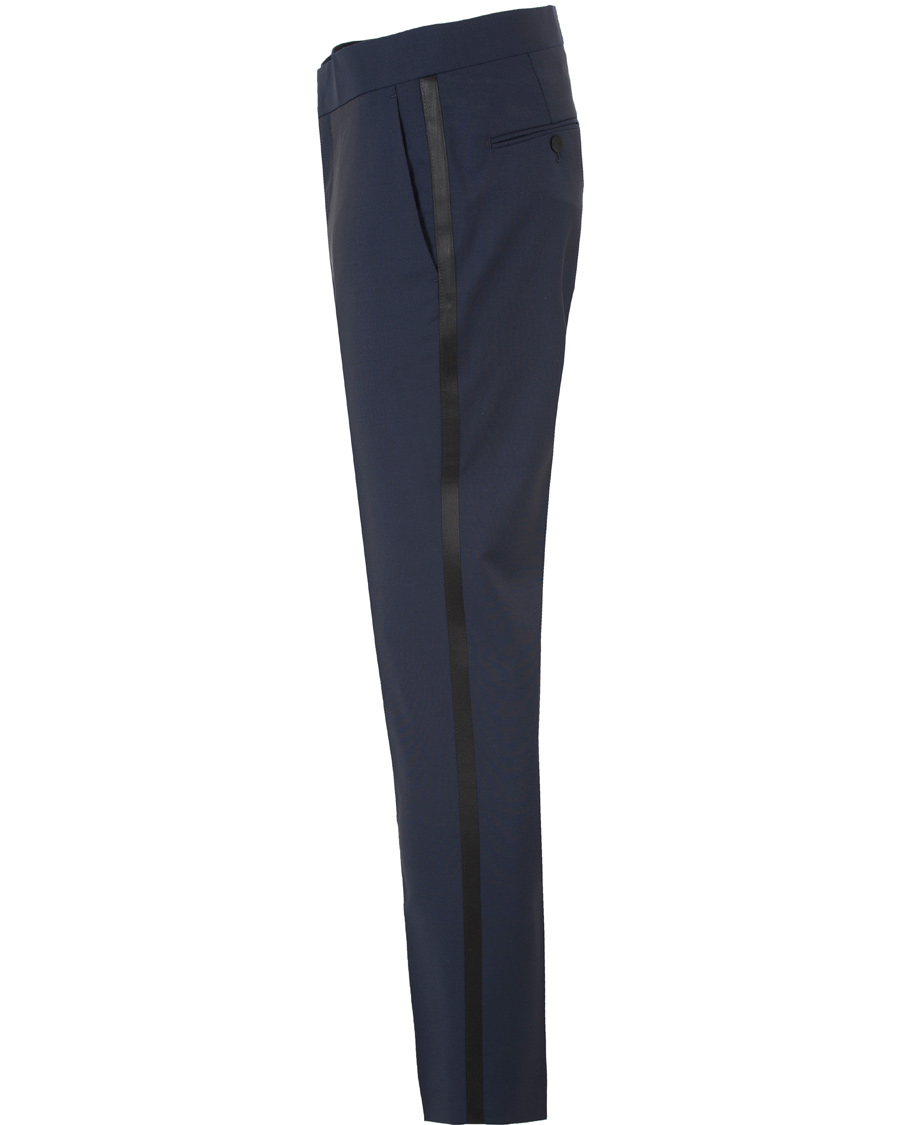 Herre | Bukser | Tiger of Sweden | Gordon 5 Tuxedo Trousers Blue