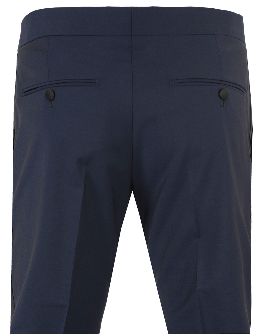 Herre | Bukser | Tiger of Sweden | Gordon 5 Tuxedo Trousers Blue