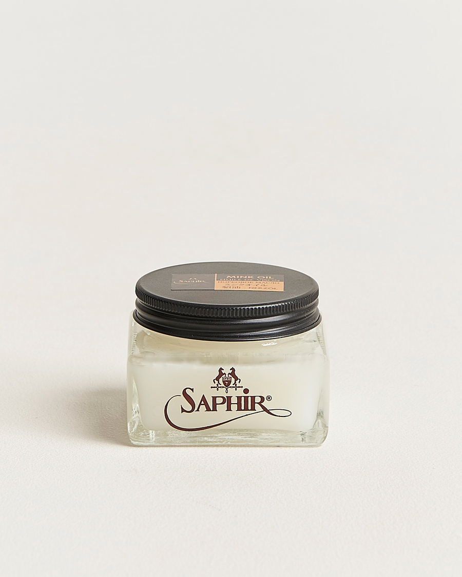 Herre | Skopleieprodukter | Saphir Medaille d'Or | Mink Oil 75ml Neutral