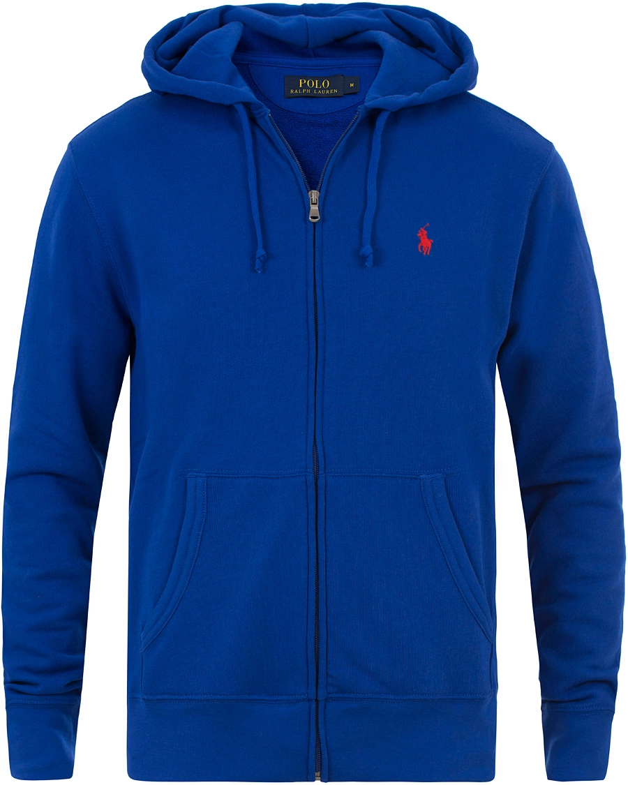 Herre | Gensere | Polo Ralph Lauren | Full Zip Hoodie Royal Blue