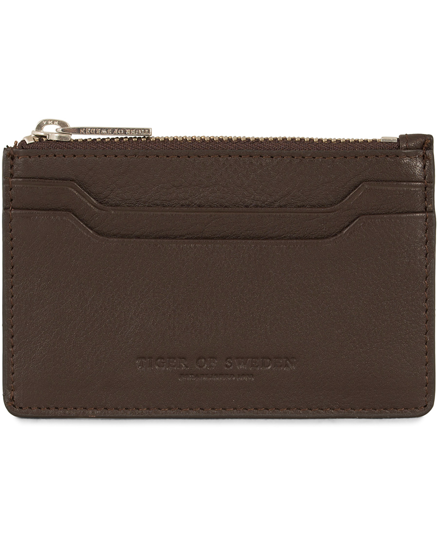 Herre | Tiger of Sweden Baueri Credit Card Holder Dark Brown | Tiger of Sweden | Baueri Credit Card Holder Dark Brown