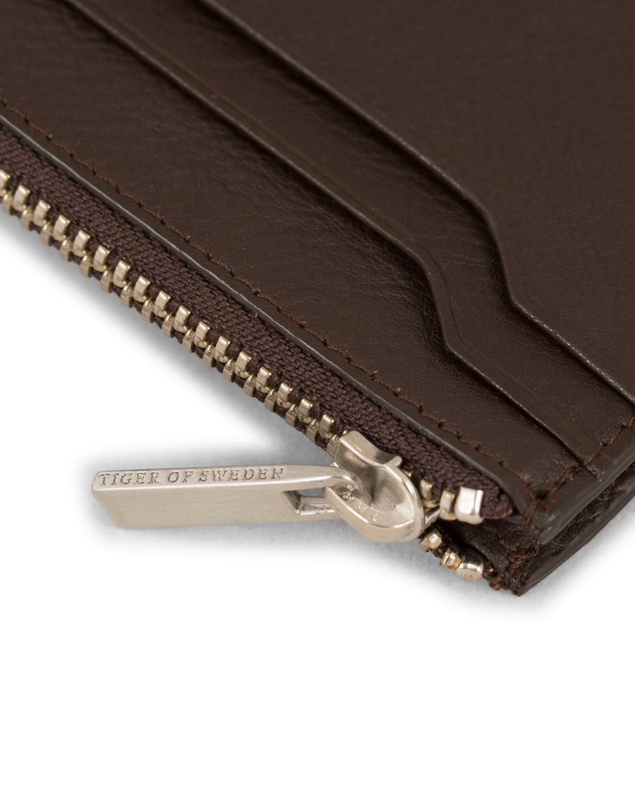 Herre | Tiger of Sweden Baueri Credit Card Holder Dark Brown | Tiger of Sweden | Baueri Credit Card Holder Dark Brown