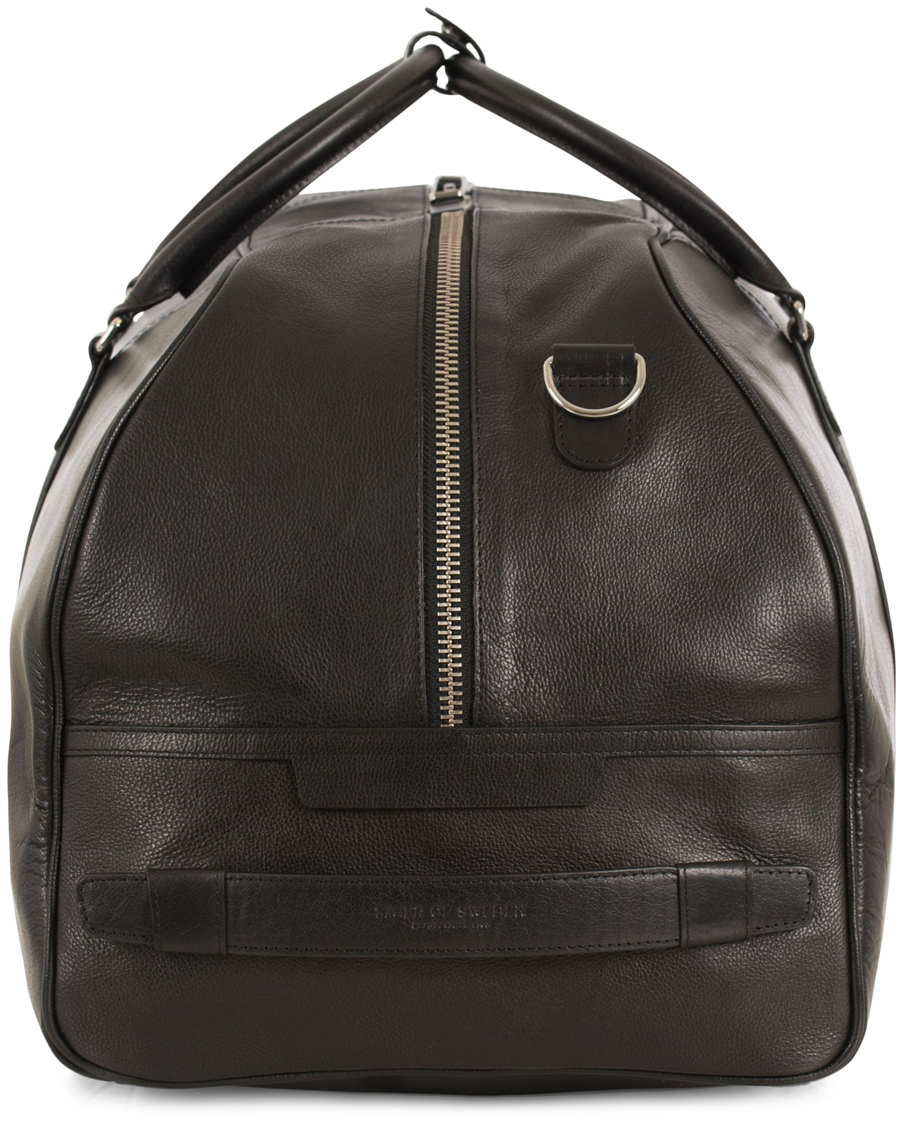 Herre | Tiger of Sweden Pinchon Leather Weekend Bag Black | Tiger of Sweden | Pinchon Leather Weekend Bag Black