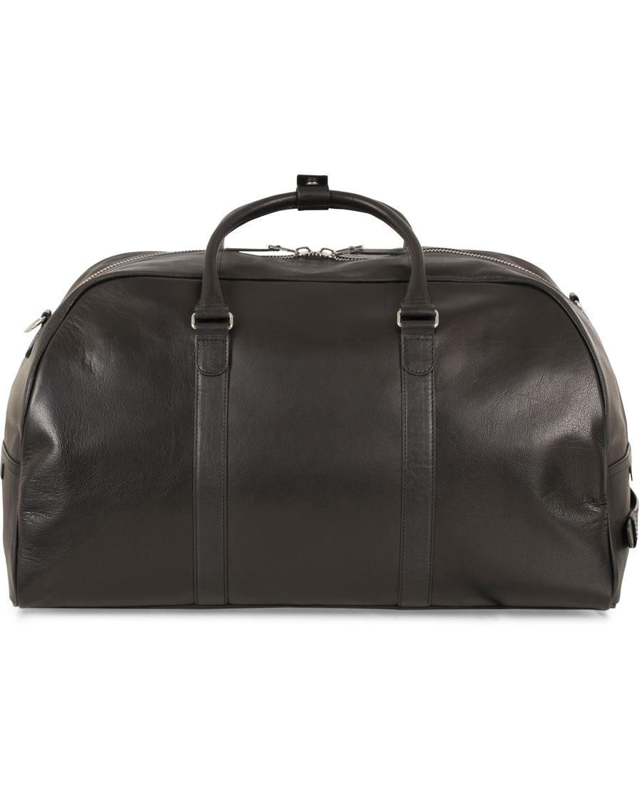 Herre | Tiger of Sweden Pinchon Leather Weekend Bag Black | Tiger of Sweden | Pinchon Leather Weekend Bag Black