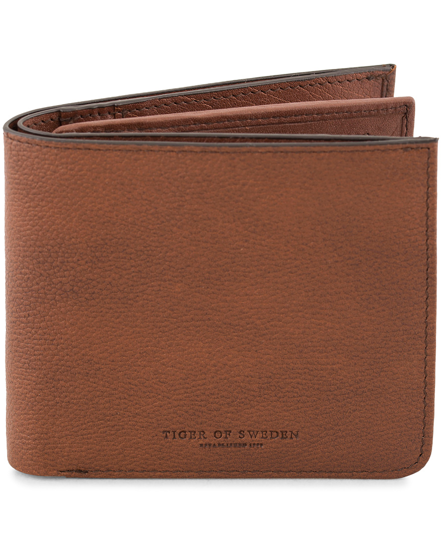 Herre | Tiger of Sweden Marvalio Leather Wallet Brown | Tiger of Sweden | Marvalio Leather Wallet Brown