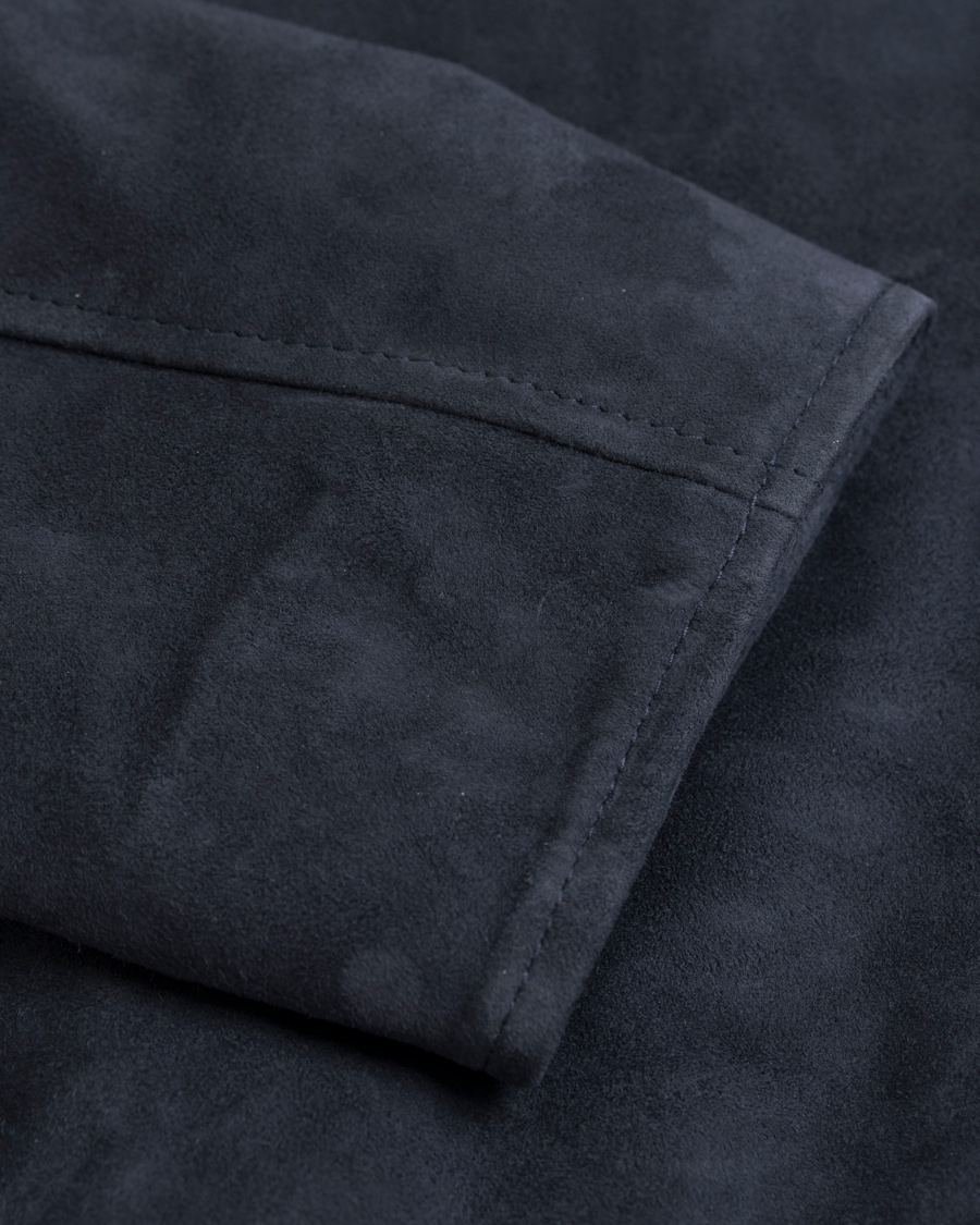Herre | Jakker | Tiger of Sweden | Chaz Suede Jacket Navy