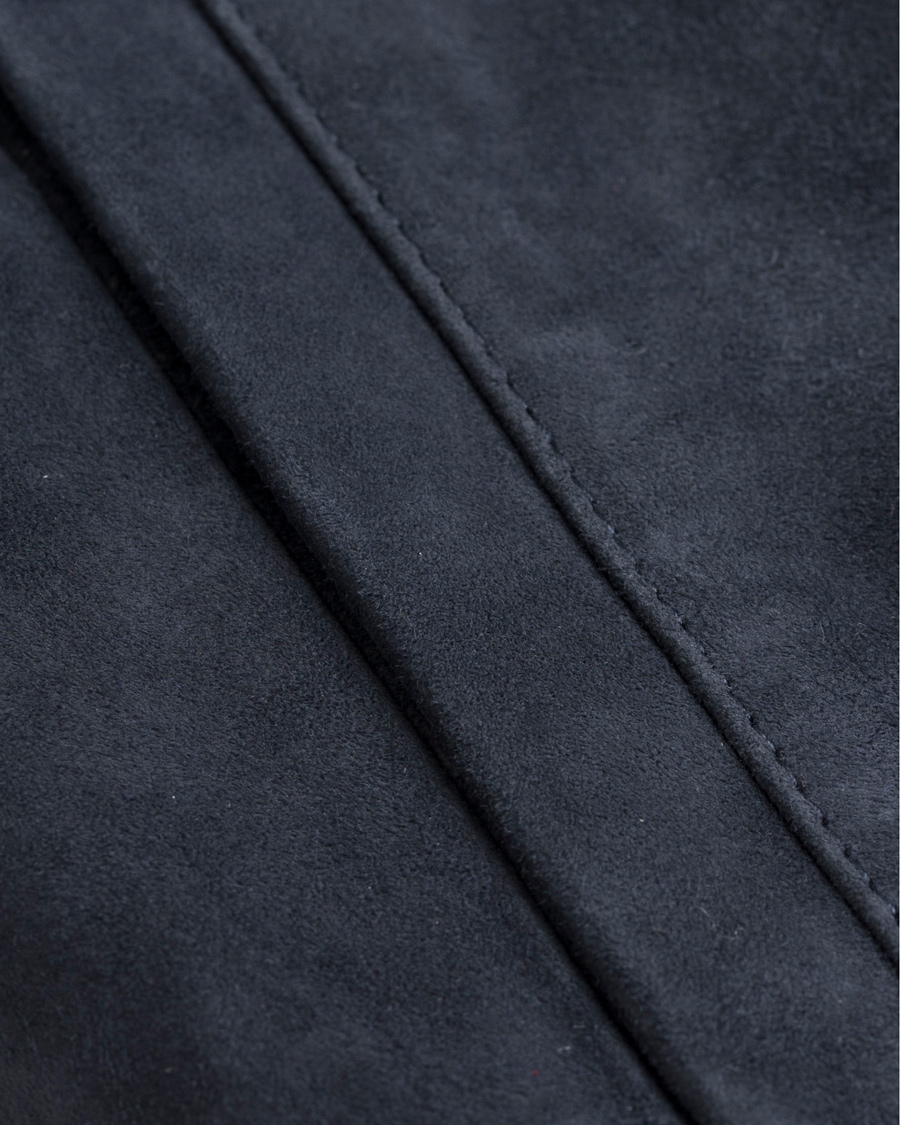 Herre | Jakker | Tiger of Sweden | Chaz Suede Jacket Navy