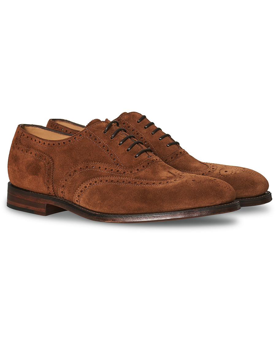Herre | Loake 1880 Buckingham Brogue Polo Suede | Loake 1880 | Buckingham Brogue Polo Suede