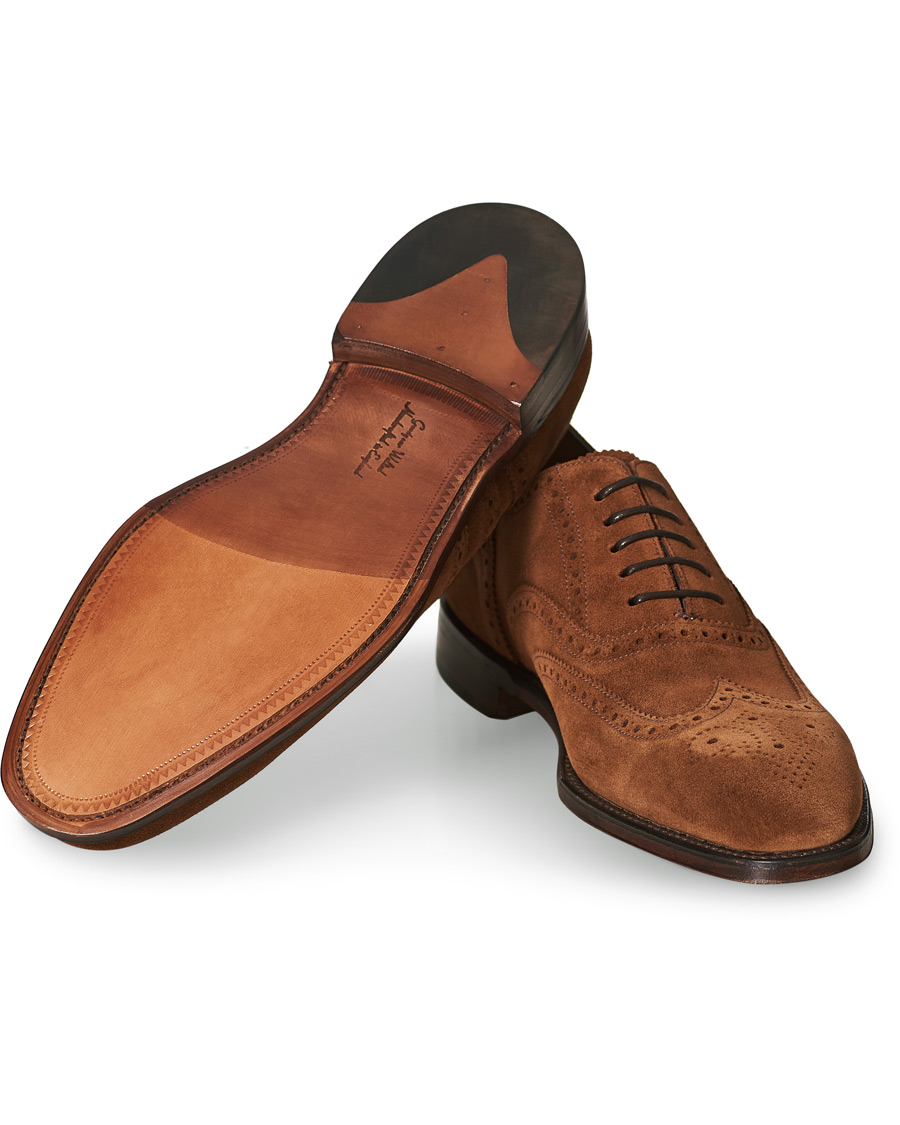 Herre | Loake 1880 Buckingham Brogue Polo Suede | Loake 1880 | Buckingham Brogue Polo Suede