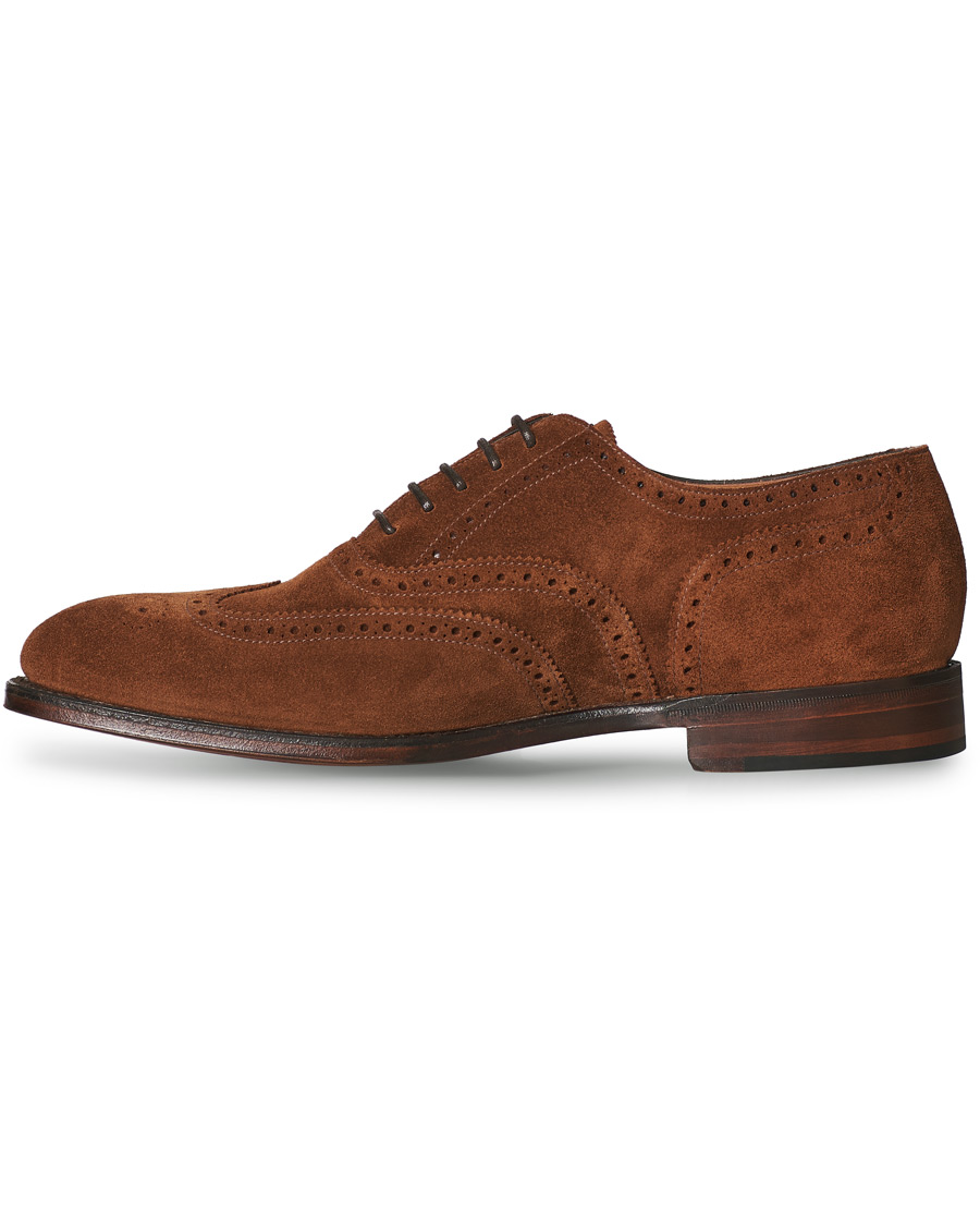 Herre | Loake 1880 Buckingham Brogue Polo Suede | Loake 1880 | Buckingham Brogue Polo Suede